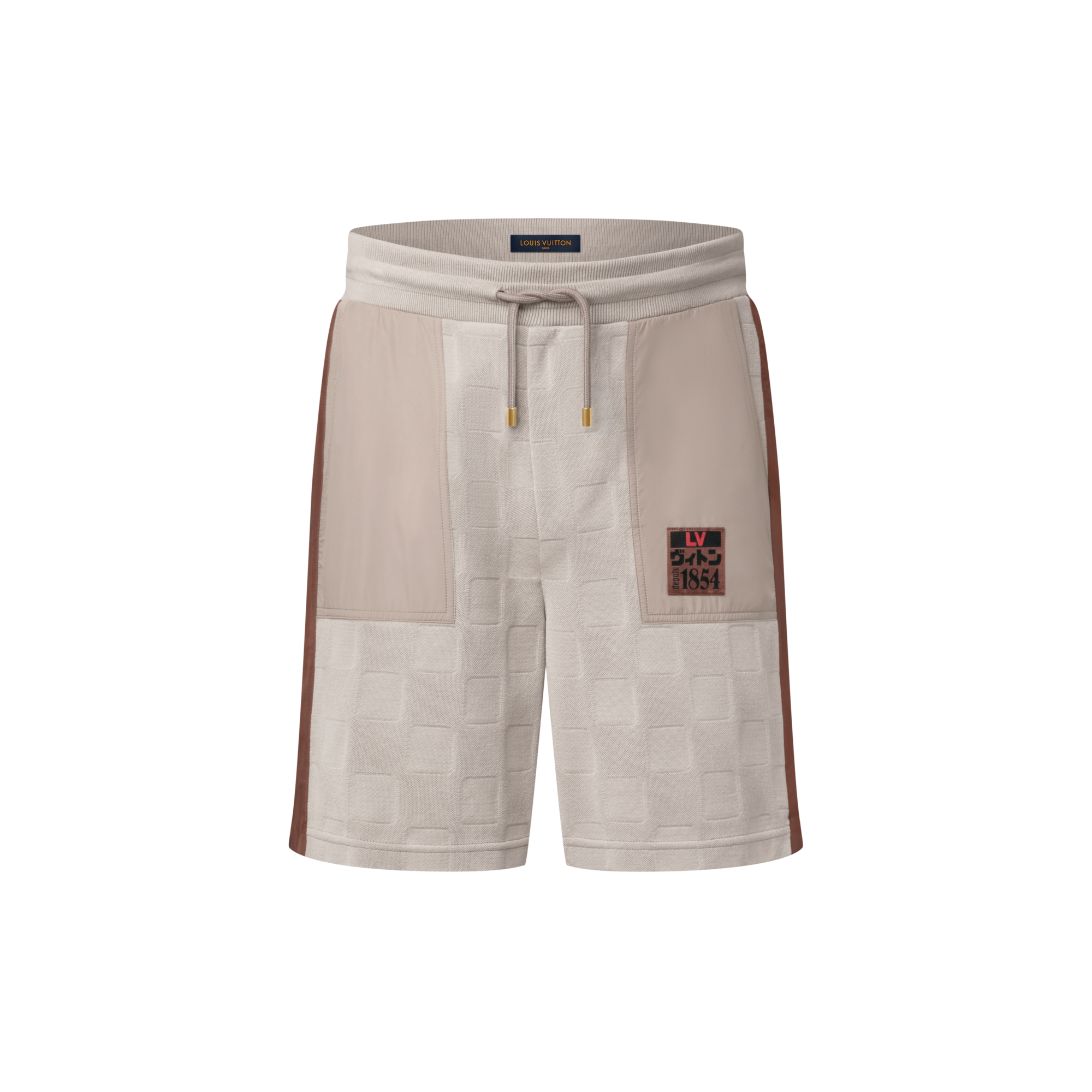 Quần Ngắn Họa Tiết Damier  in Đồ Nam