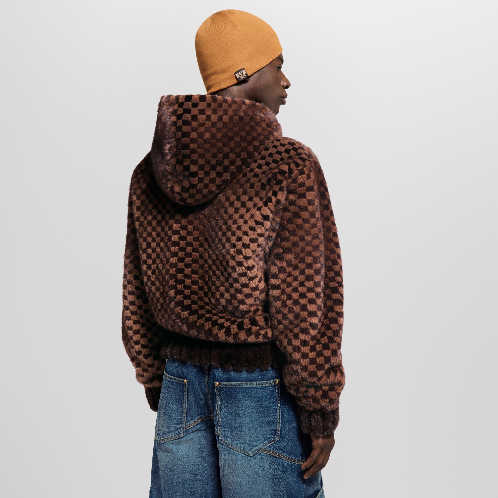 Áo Hoodie Họa Tiết Damier  in Đồ Nam