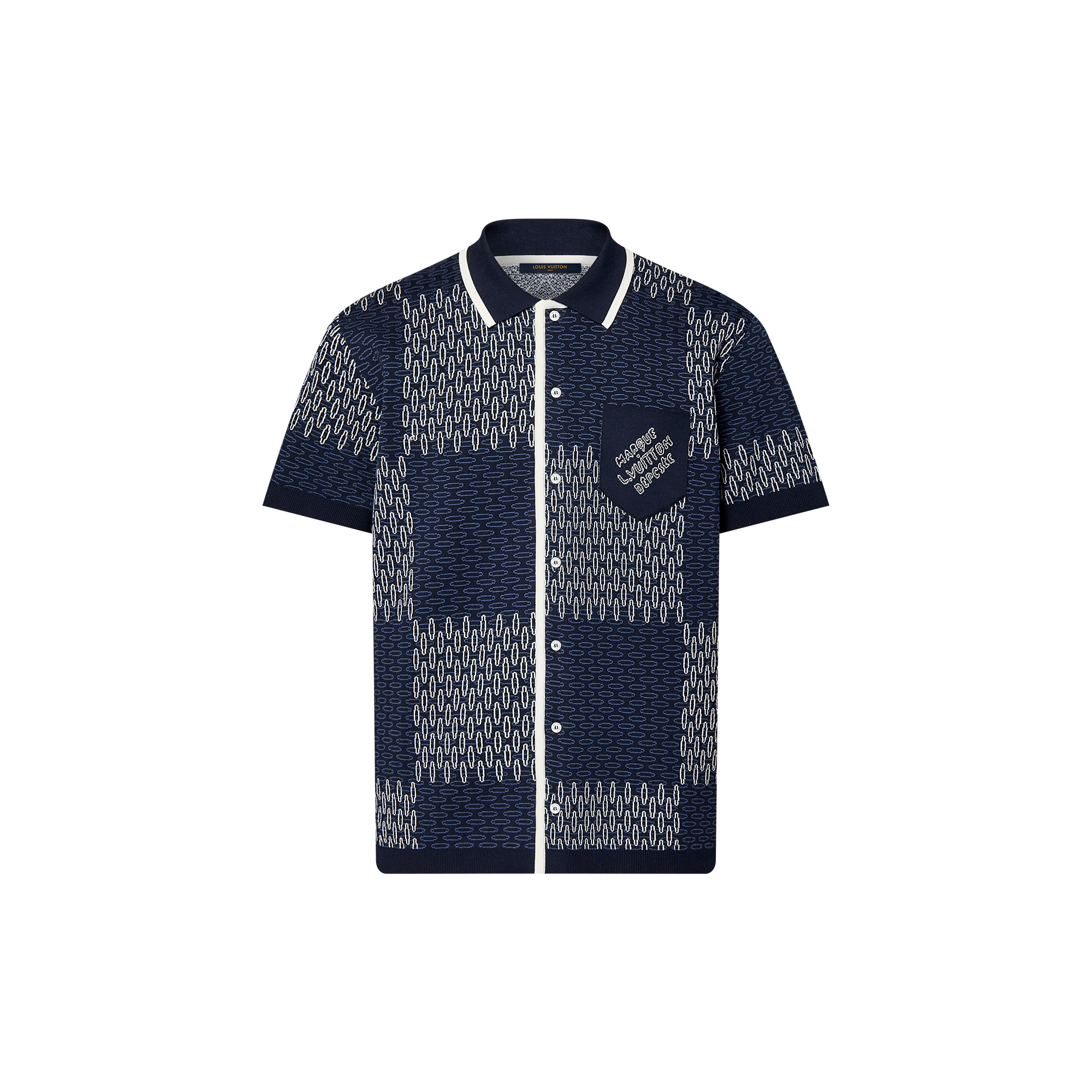 Áo Sơ Mi Họa Tiết Damier  in Đồ Nam