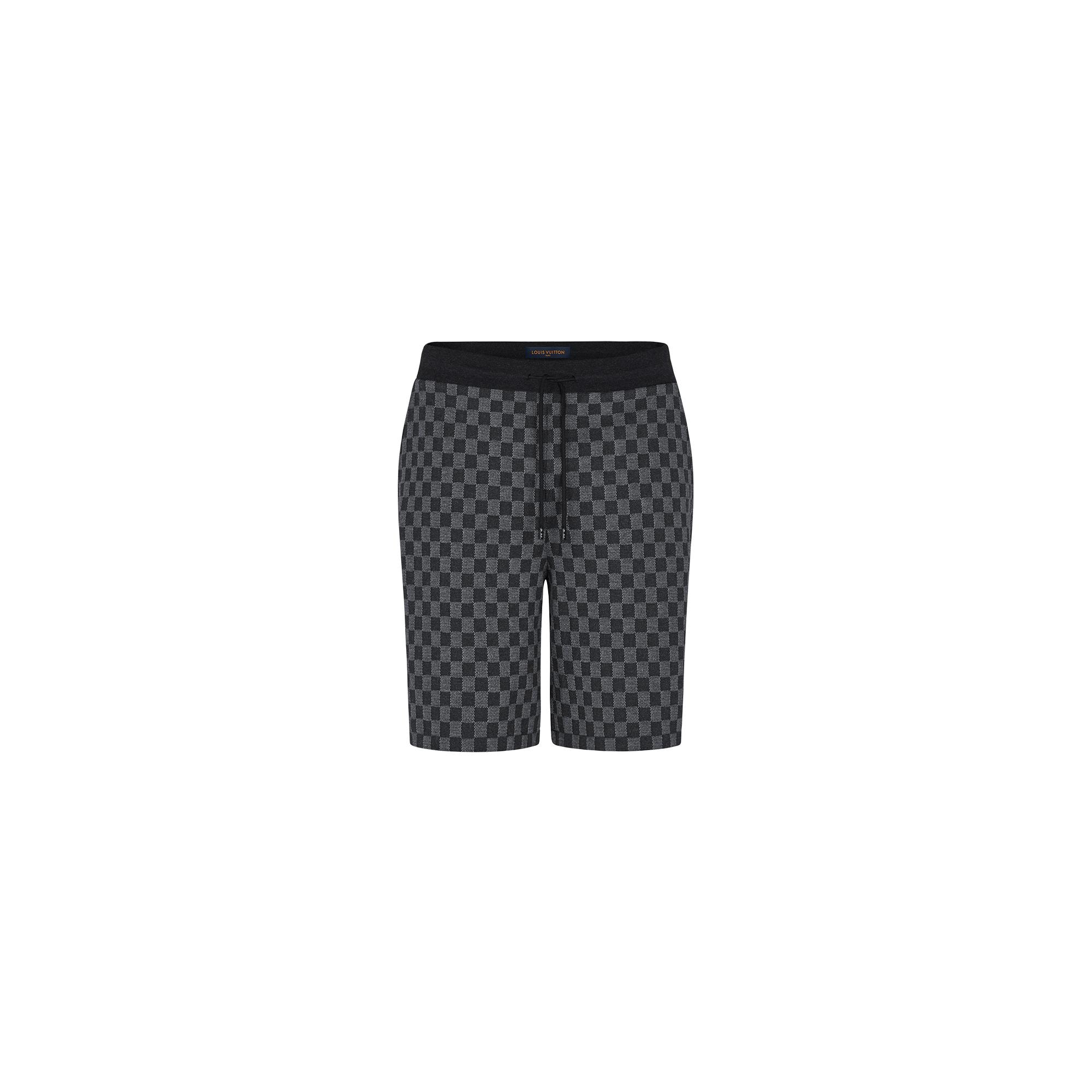Quần Ngắn Họa Tiết Damier   in Đồ Nam