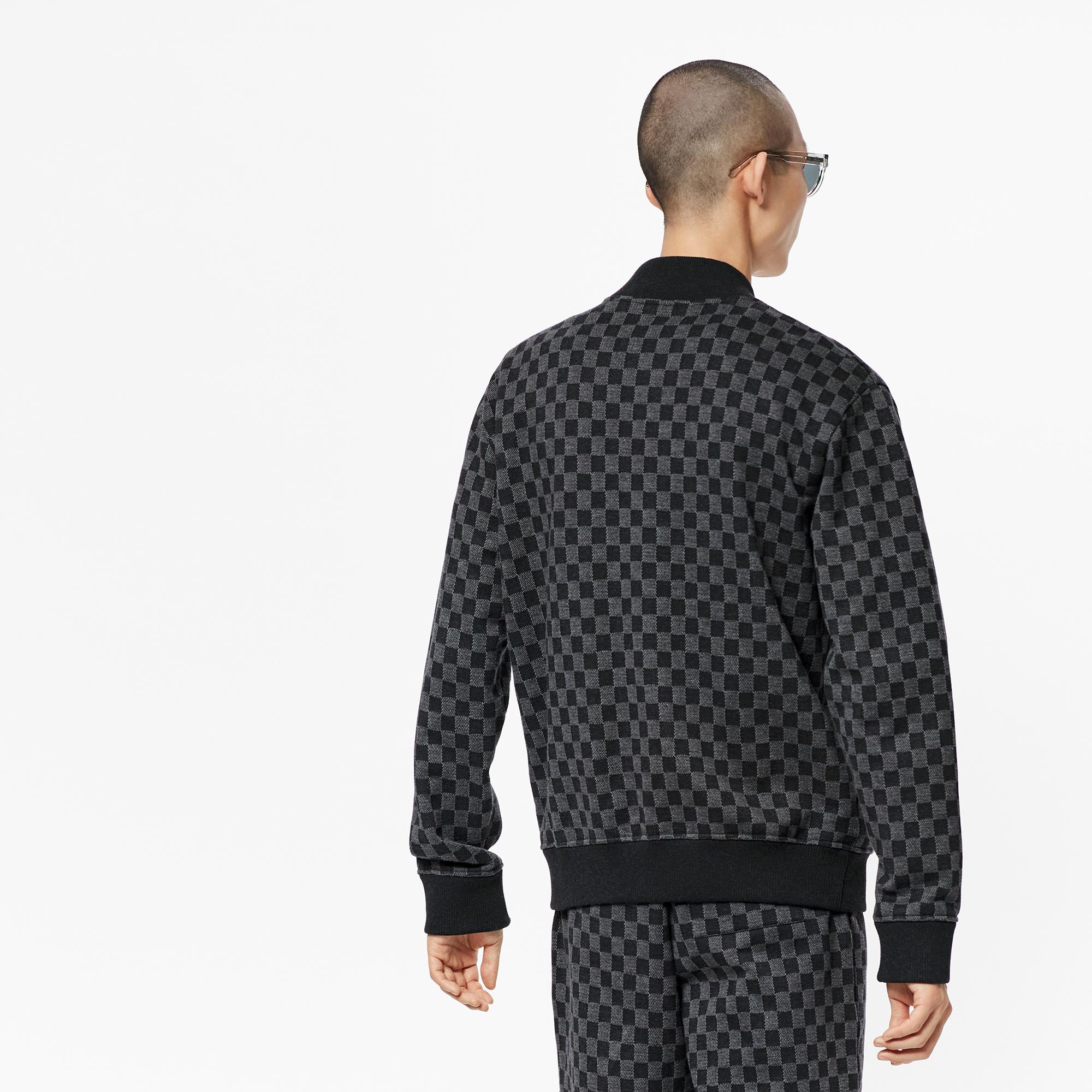 Áo Khoác Bomber Họa Tiết Damier   in Đồ Nam