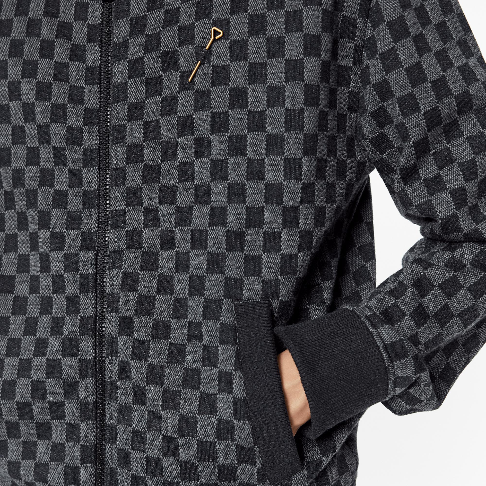Áo Khoác Bomber Họa Tiết Damier   in Đồ Nam