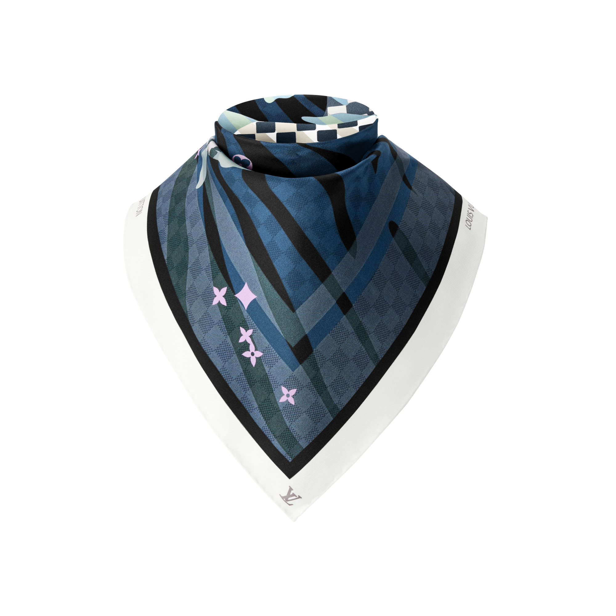 Khăn Lụa Damier Koi . in Đồ Nam