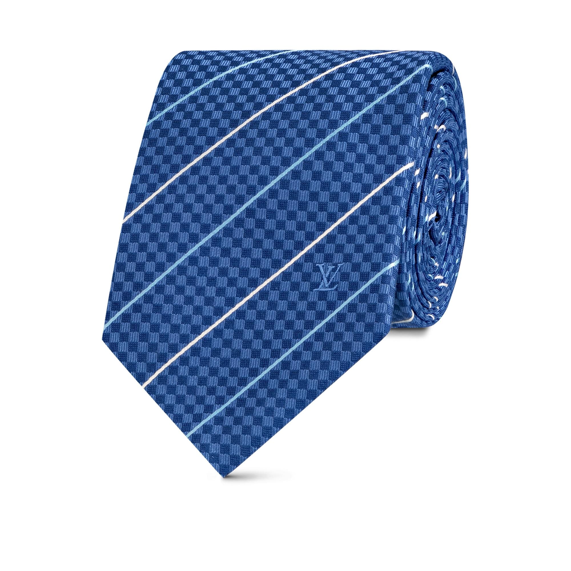 Cà Vạt Damier Lines . in Đồ Nam