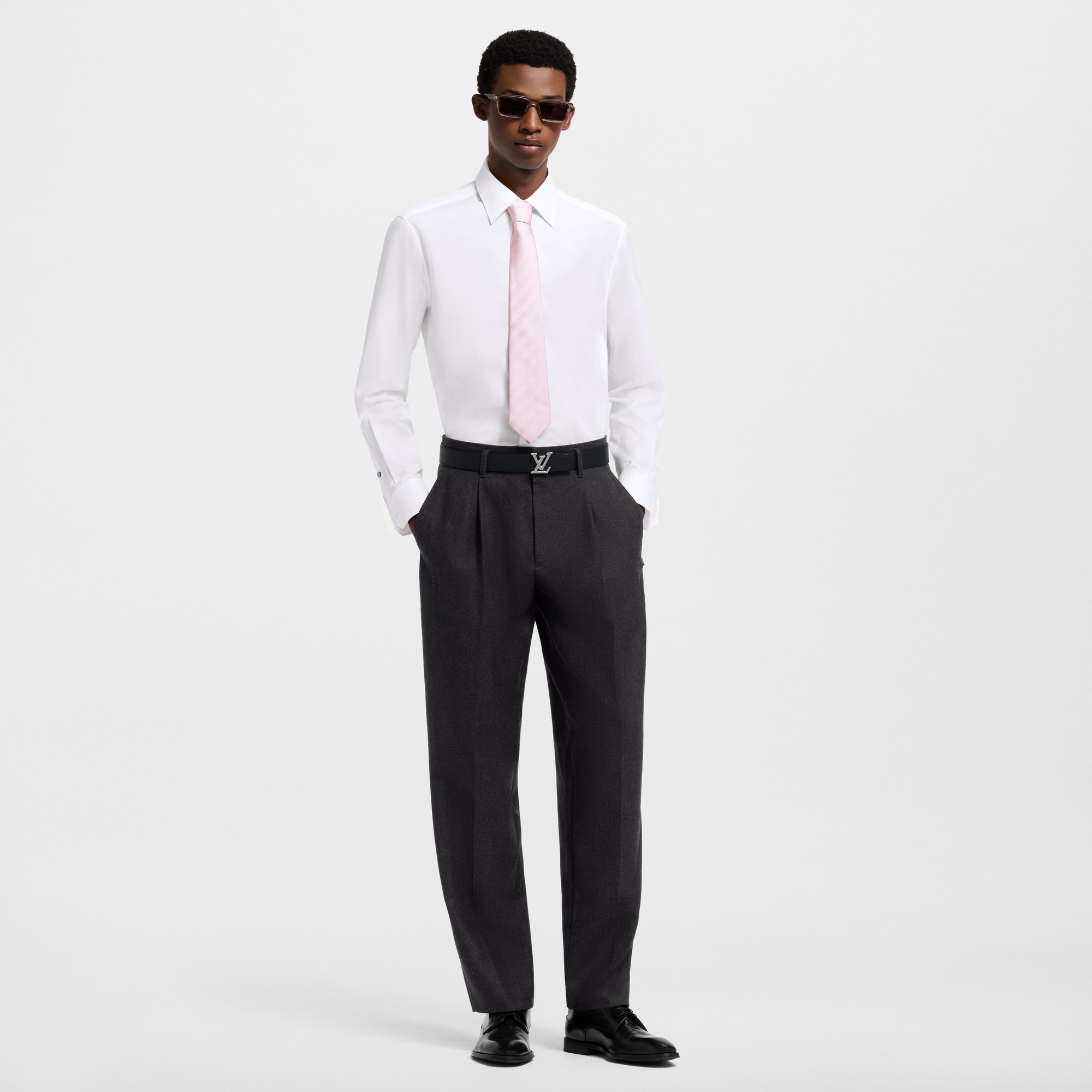 Áo Sơ Mi Họa Tiết Damier  in Đồ Nam