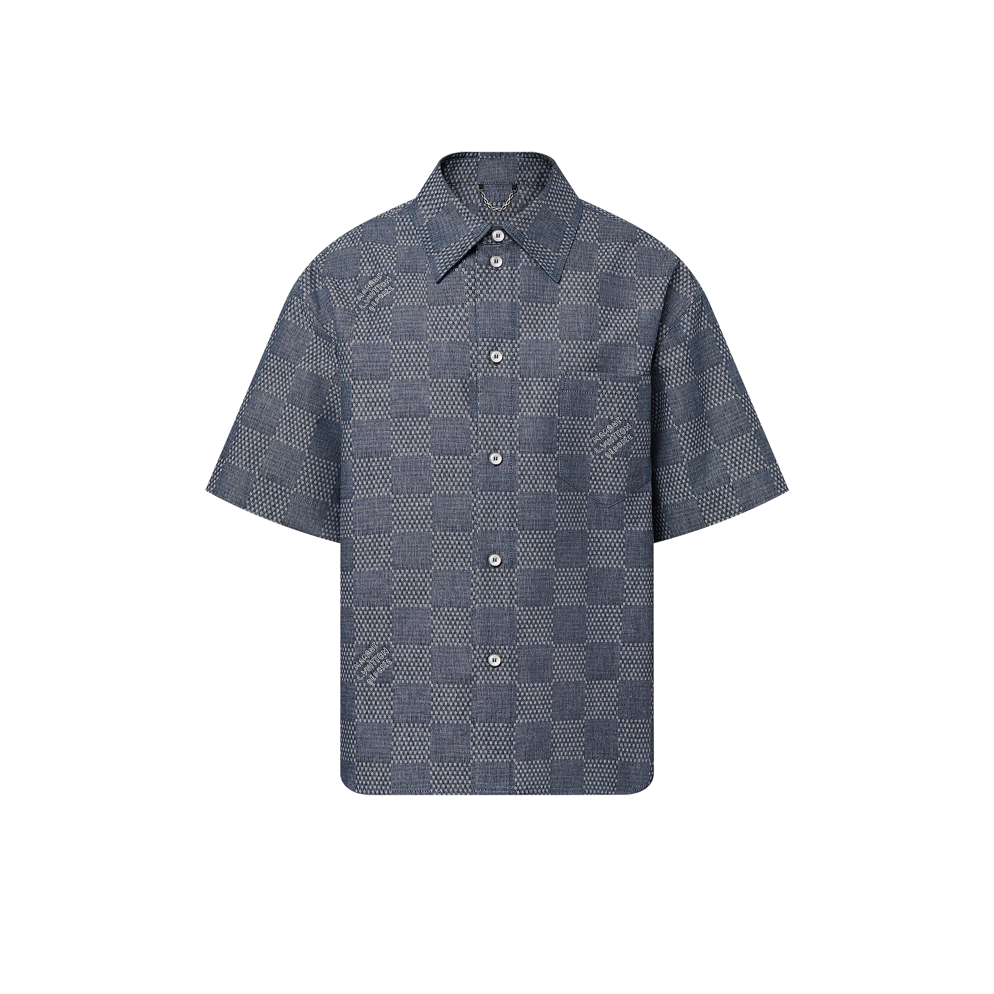 Áo Sơ Mi Họa Tiết Damier  in Đồ Nam