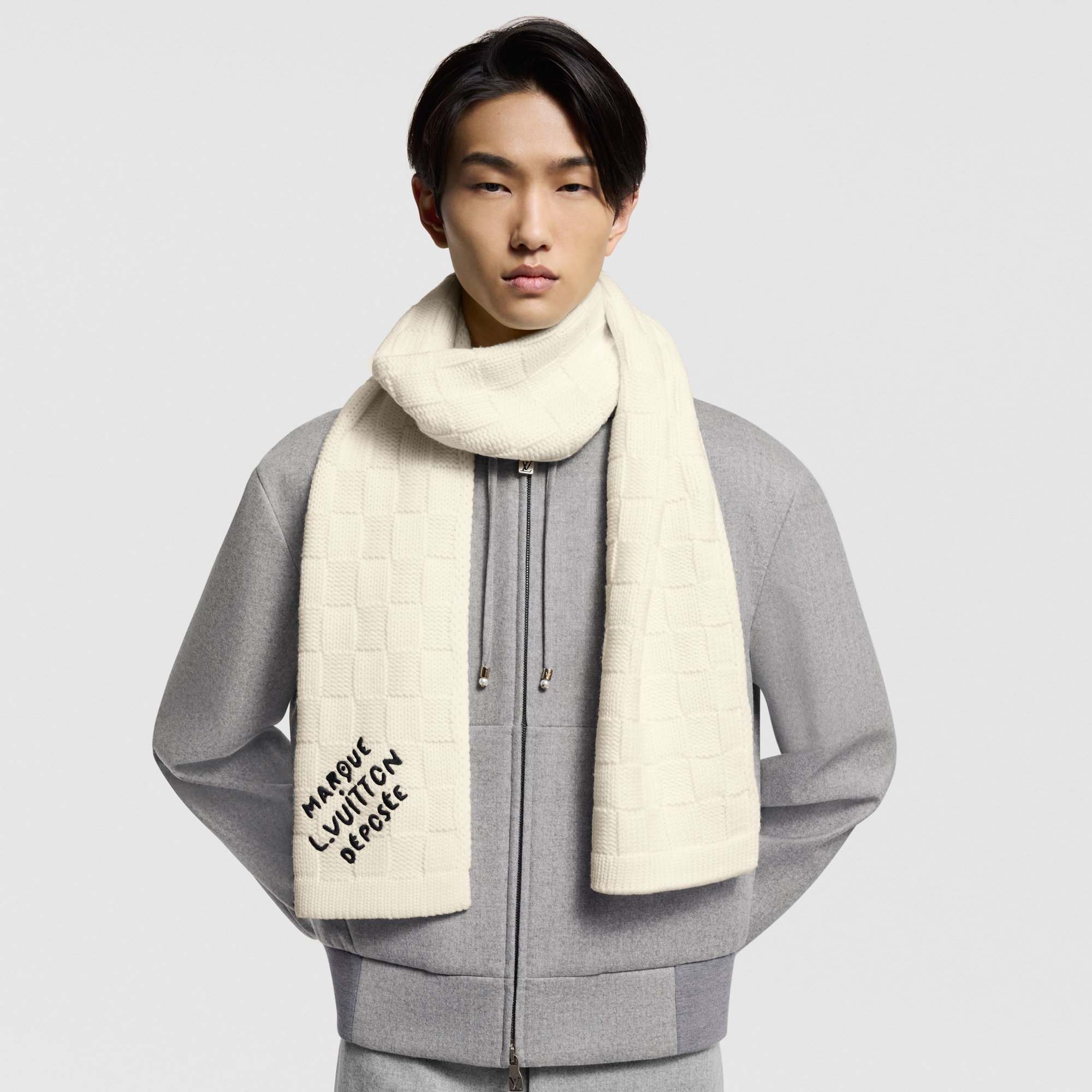 Khăn Quàng Damier Snug . in Đồ Nam