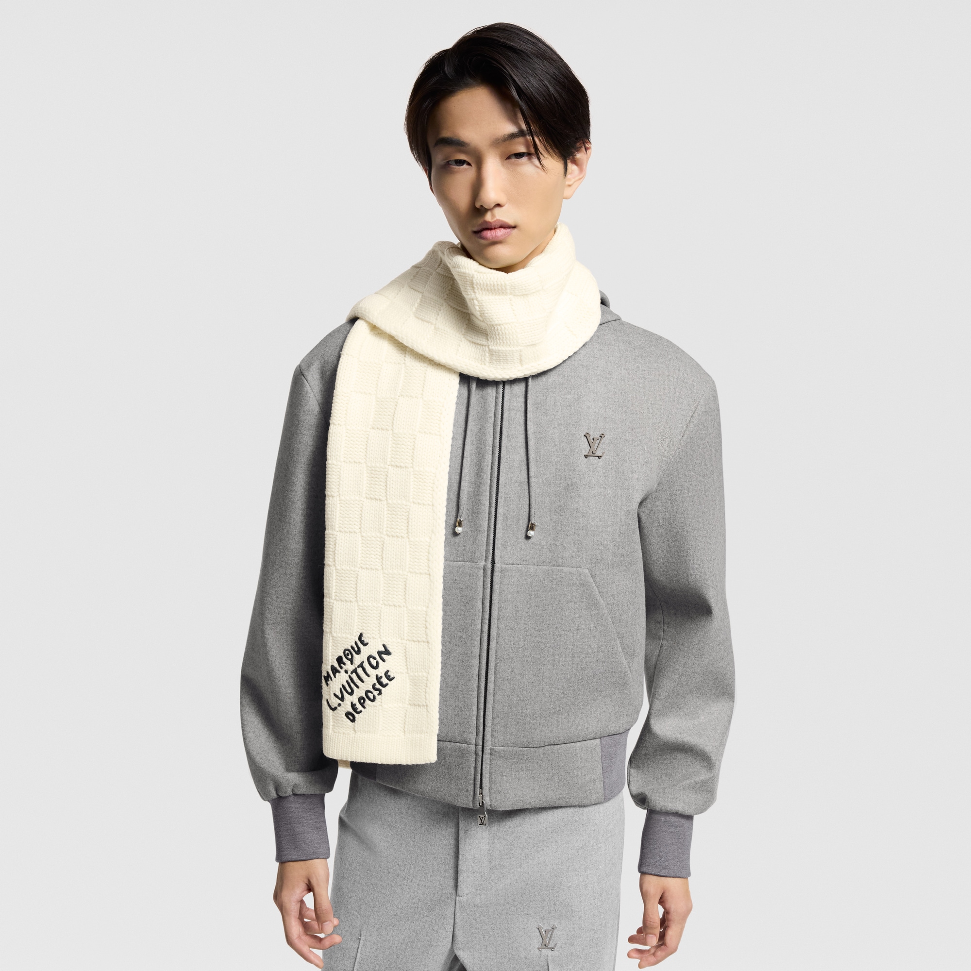 Khăn Quàng Damier Snug . in Đồ Nam