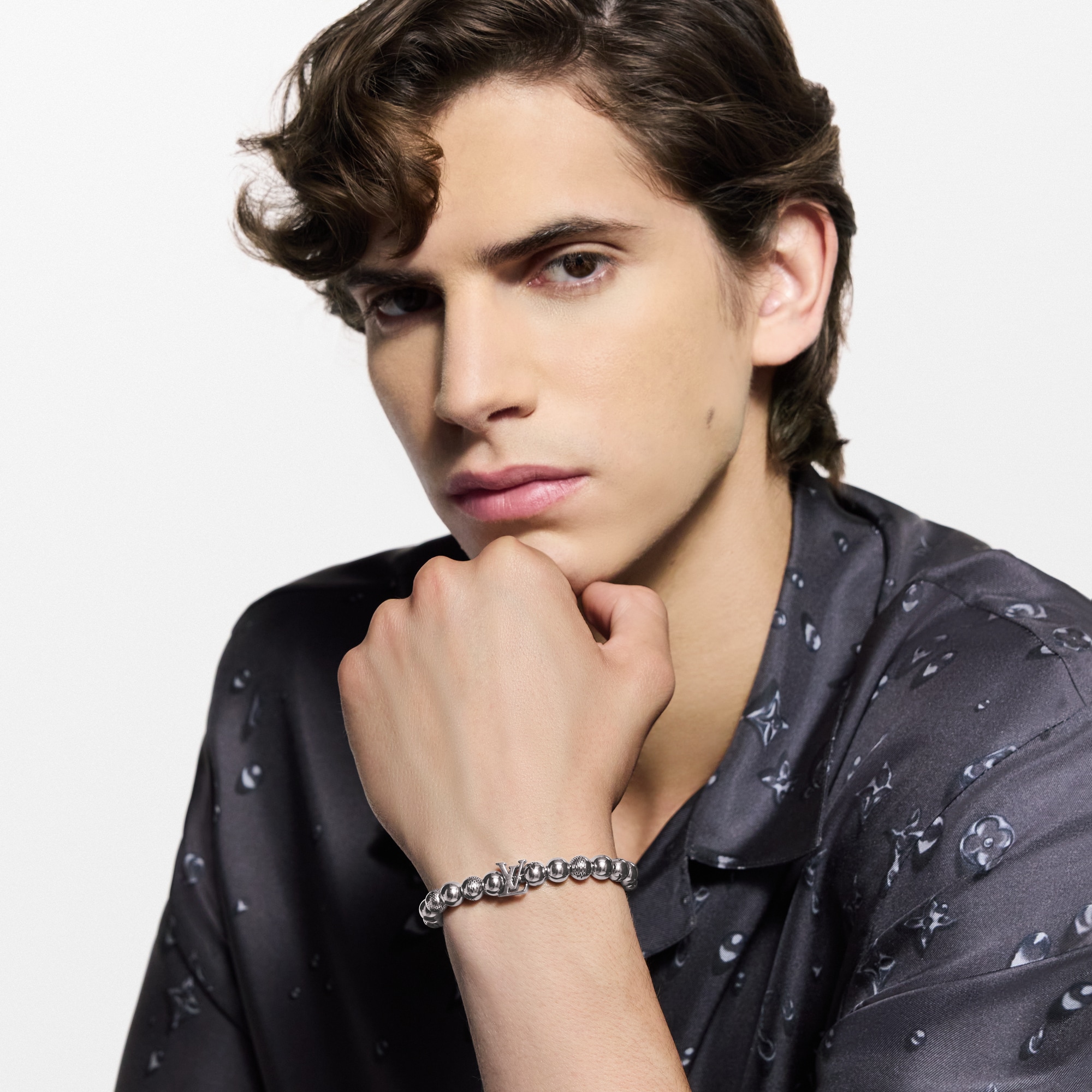 Damier Staples Ball Bracelet
 . in Đồ Nam