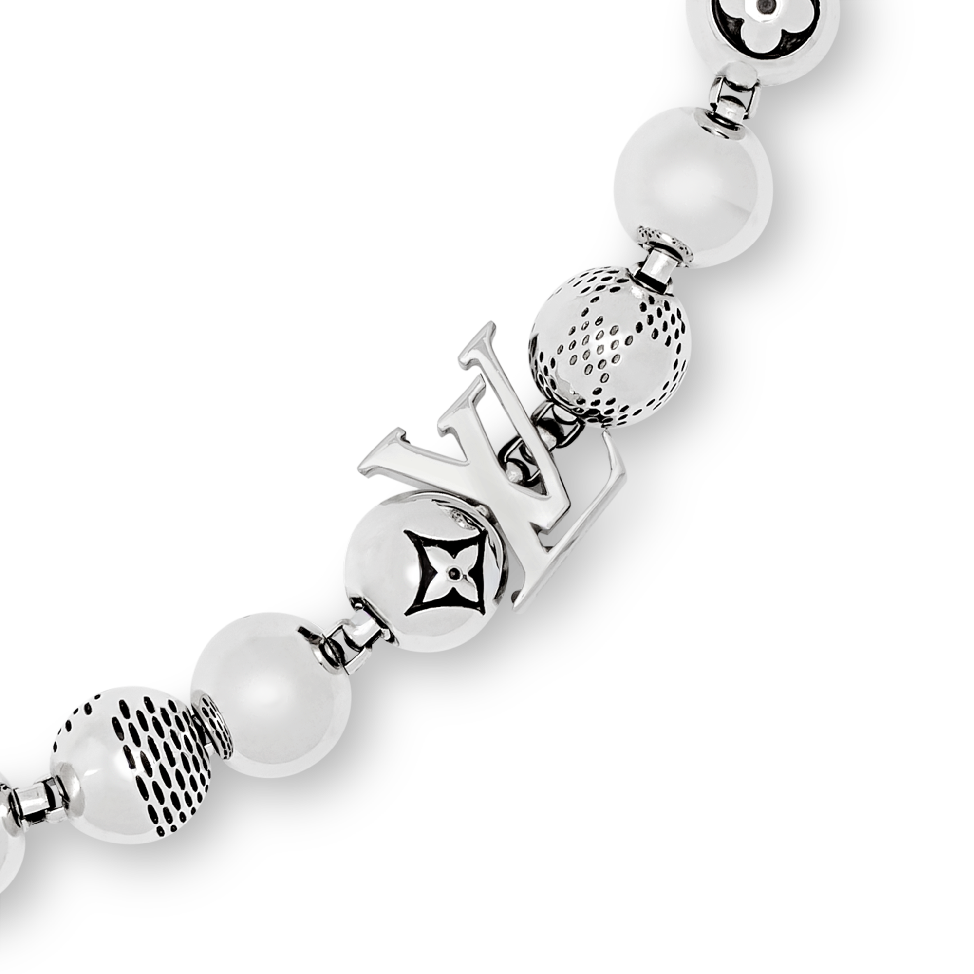 Damier Staples Ball Necklace
 . in Đồ Nam