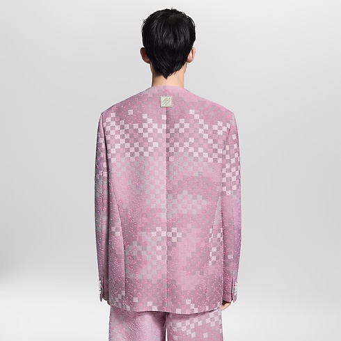 Áo Khoác Tweed in Đồ Nam's Trang phục Áo khoác Blazer và Áo Jacket collections by Louis Vuitton (Thu phóng sản phẩm)