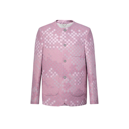 Áo Khoác Tweed in Đồ Nam's Trang phục Áo khoác Blazer và Áo Jacket collections by Louis Vuitton (Thu phóng sản phẩm)