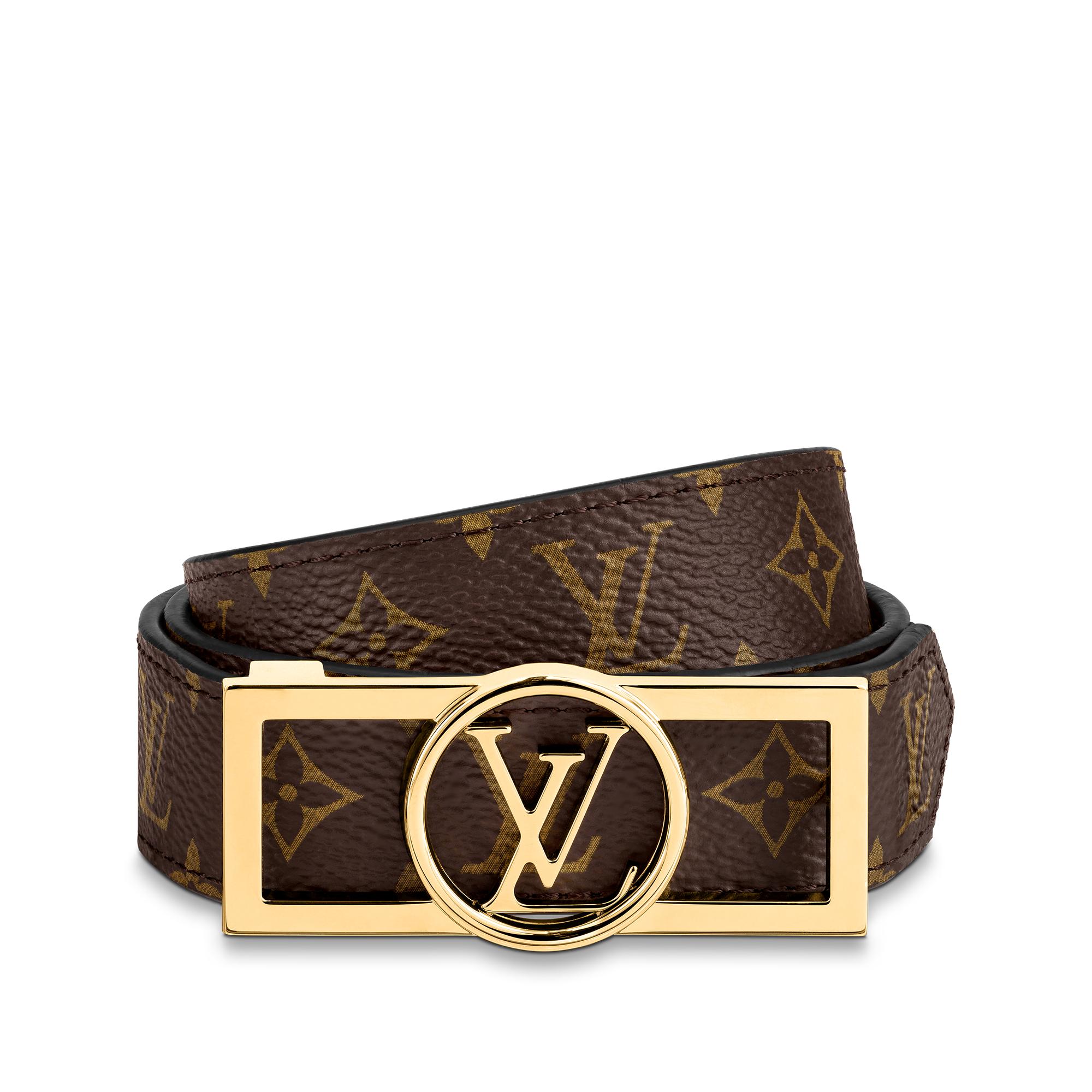 Thắt Lưng Hai Mặt Dauphine 25MM Monogram in Đồ Nữ