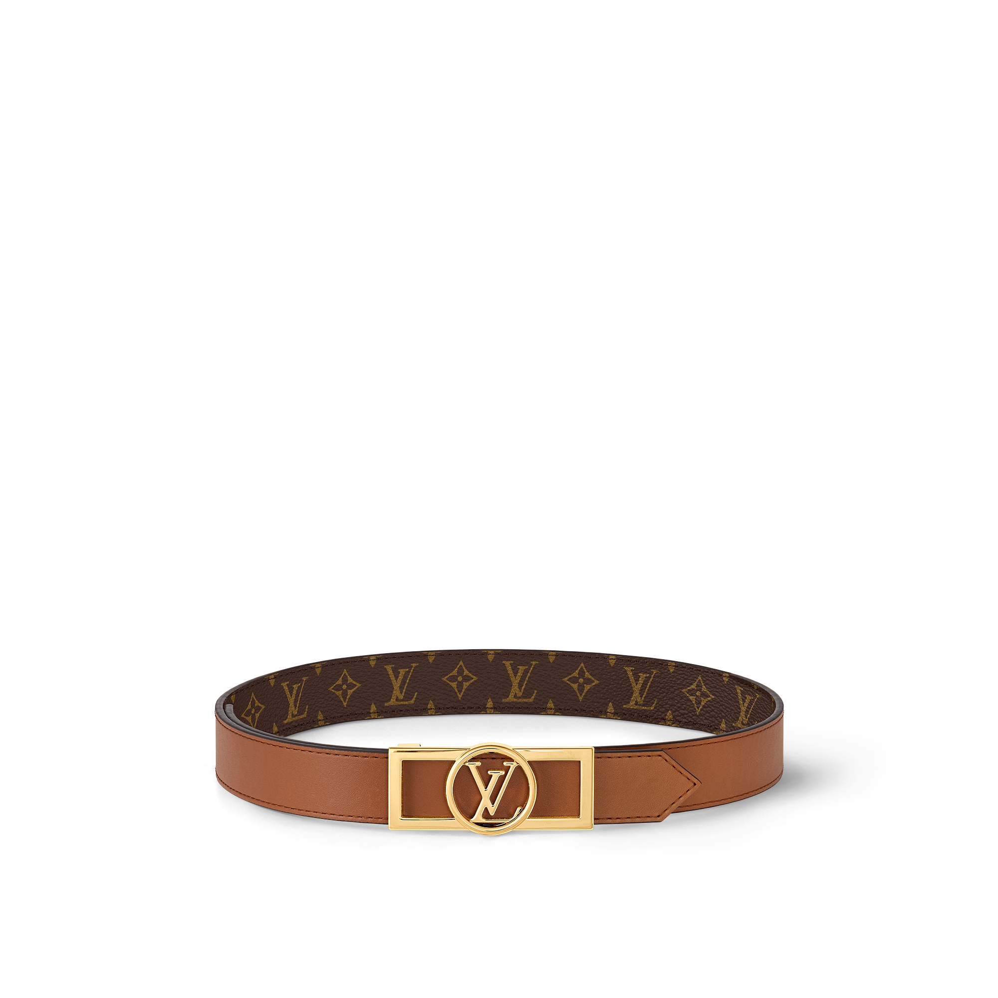 Thắt Lưng Hai Mặt Dauphine 25MM Monogram in Đồ Nữ