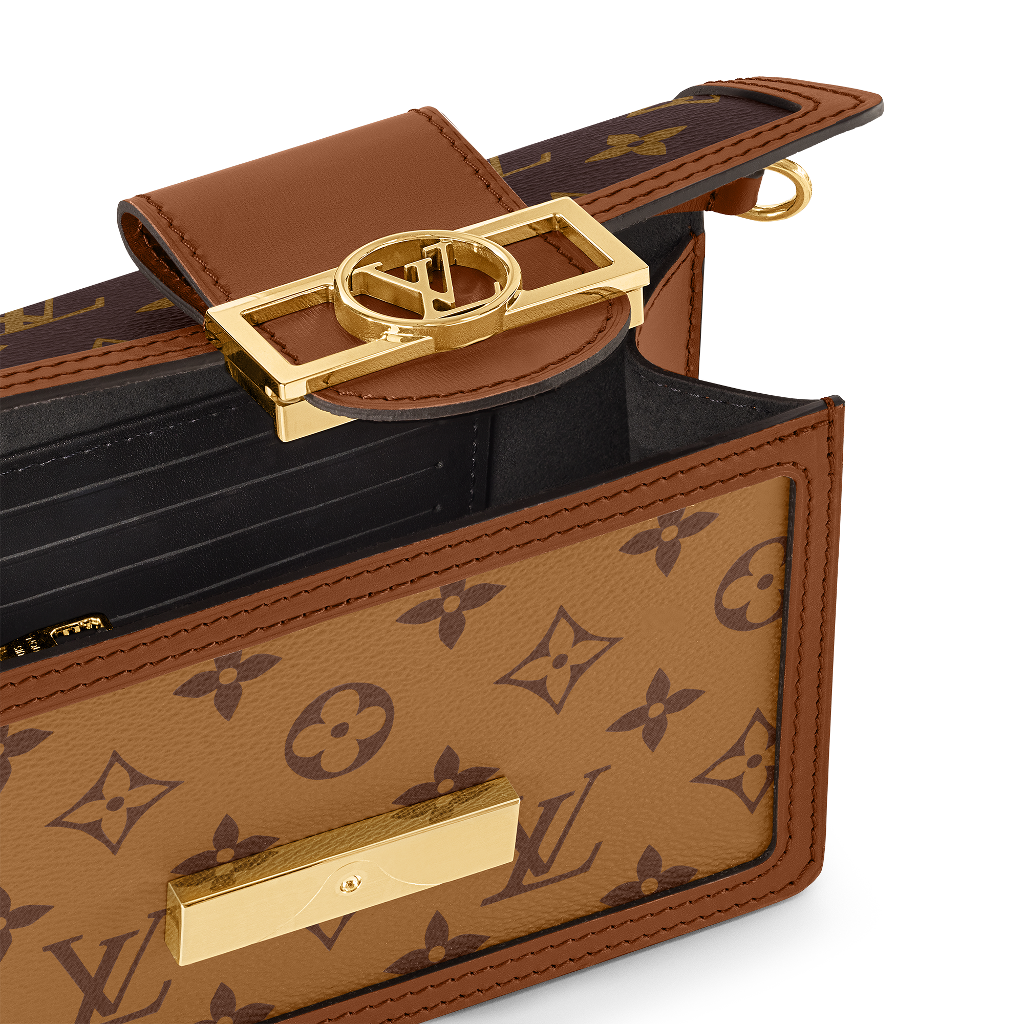 Túi Dauphine Chain Các loại Monogram Canvas khác in Đồ Nữ