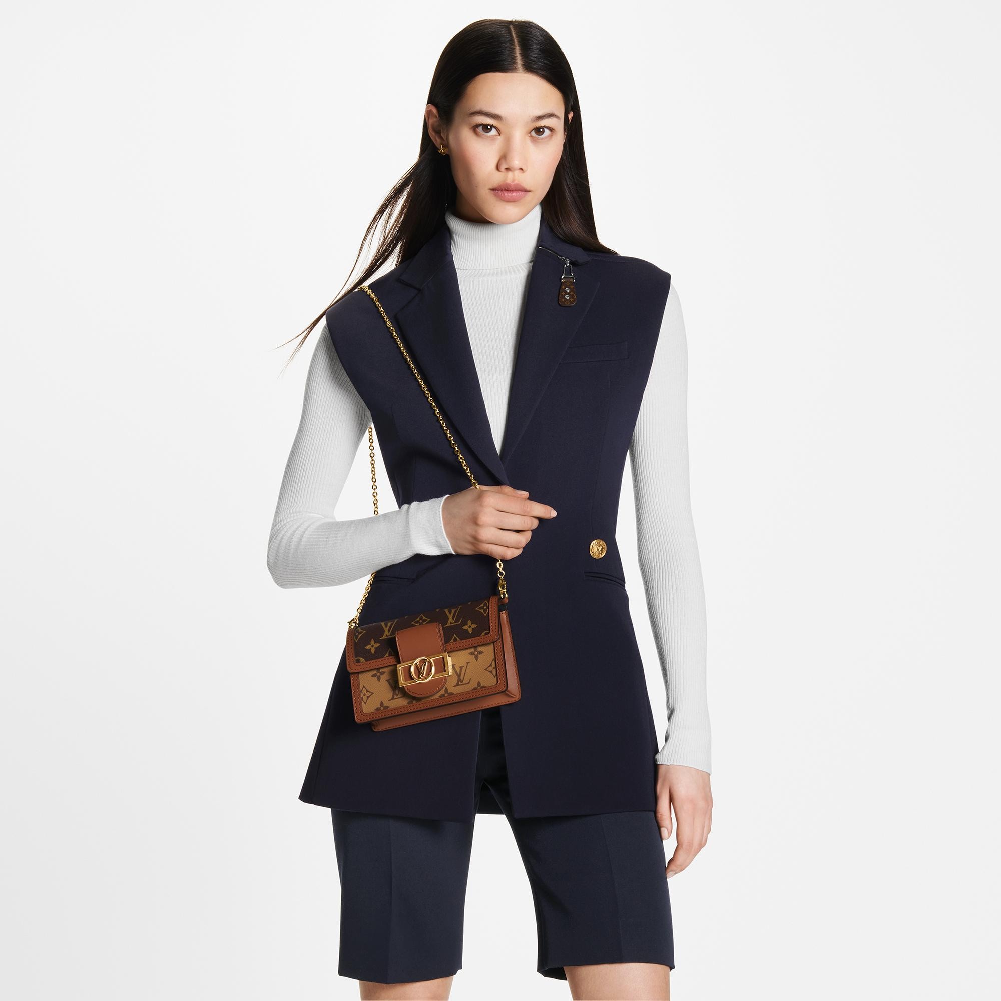 Túi Dauphine Chain Các loại Monogram Canvas khác in Đồ Nữ