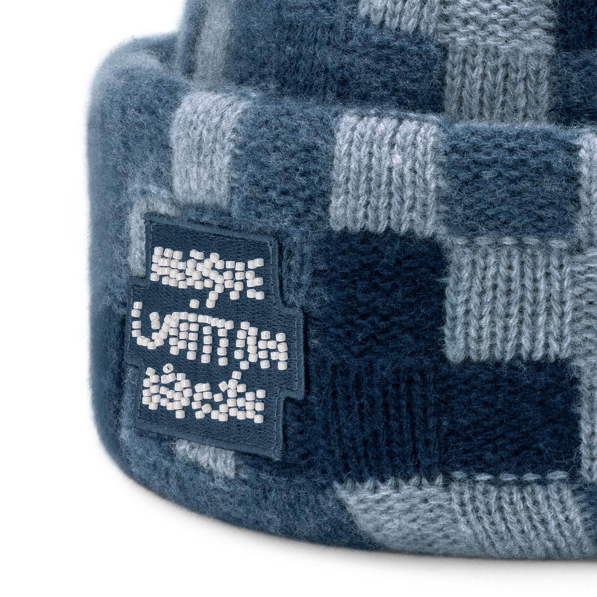 Mũ Len Denim . in Đồ Nam