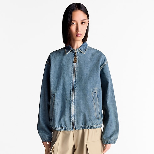 Áo Khoác Bomber in Đồ Nữ's Trang phục Áo khoác ngoài collections by Louis Vuitton (Thu phóng sản phẩm)