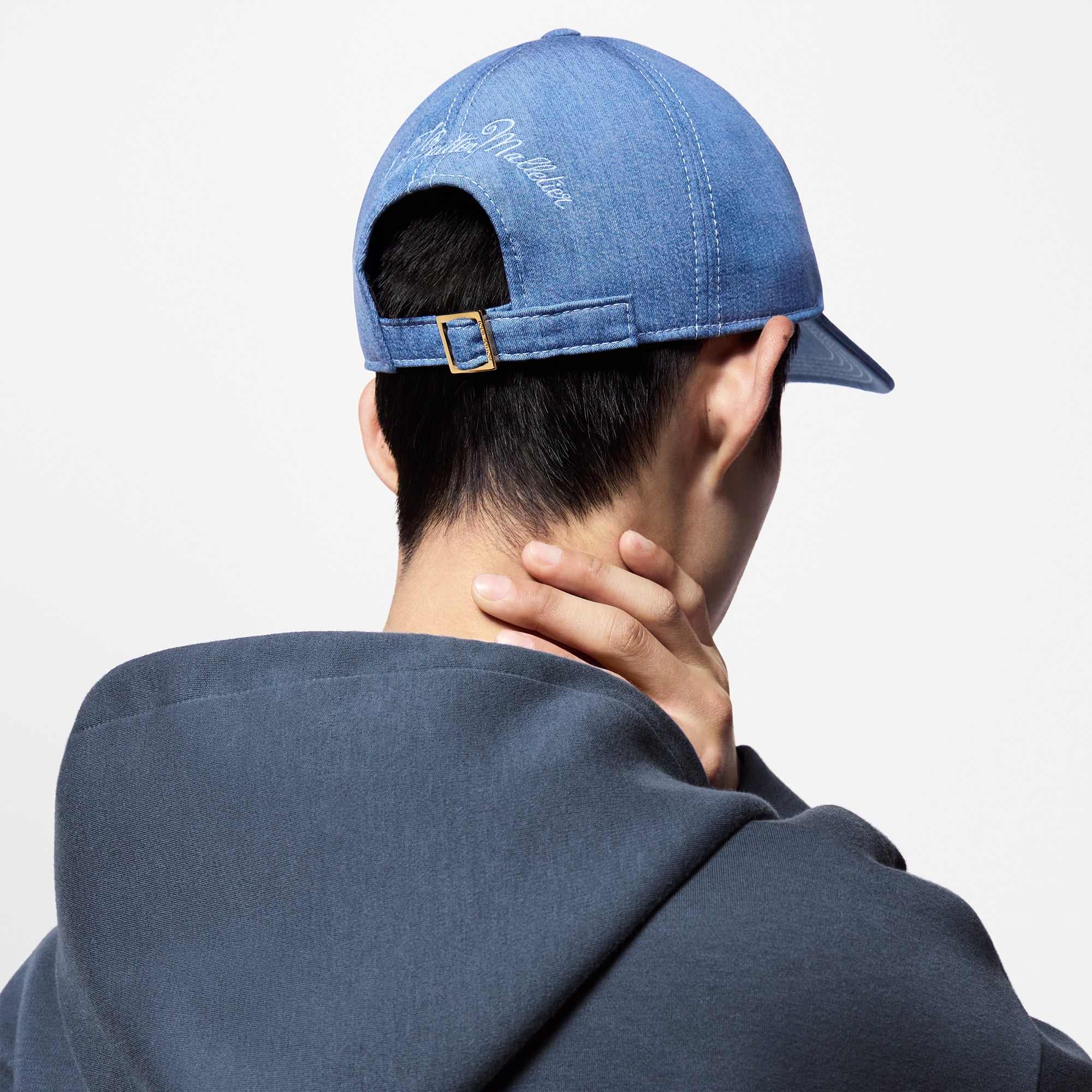 Mũ Lưỡi Trai Denim . in Đồ Nam