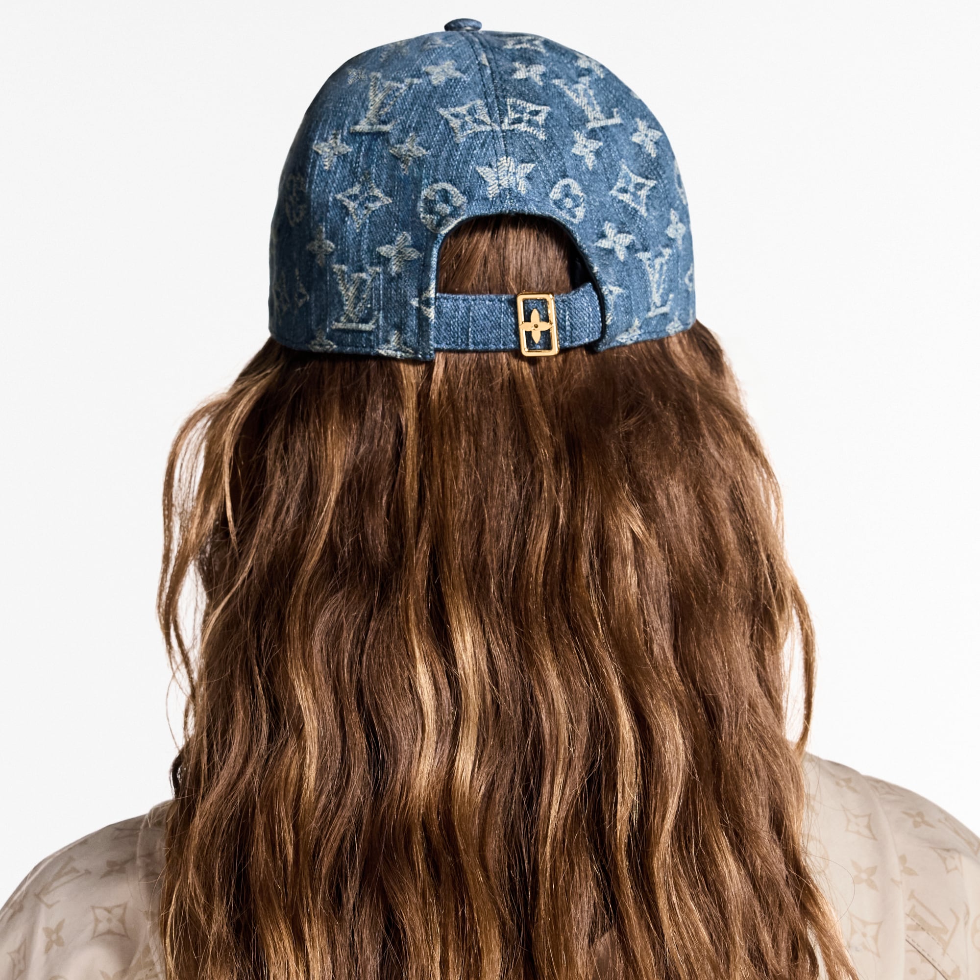 Mũ Lưỡi Trai Denim . in Đồ Nữ