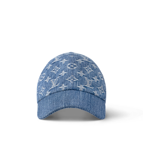 Mũ Lưỡi Trai Denim . in Đồ Nữ's Phụ kiện Mũ và Găng tay collections by Louis Vuitton (Thu phóng sản phẩm)