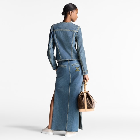 Áo Khoác Denim in Đồ Nữ's Trang phục Áo khoác ngoài collections by Louis Vuitton (Thu phóng sản phẩm)