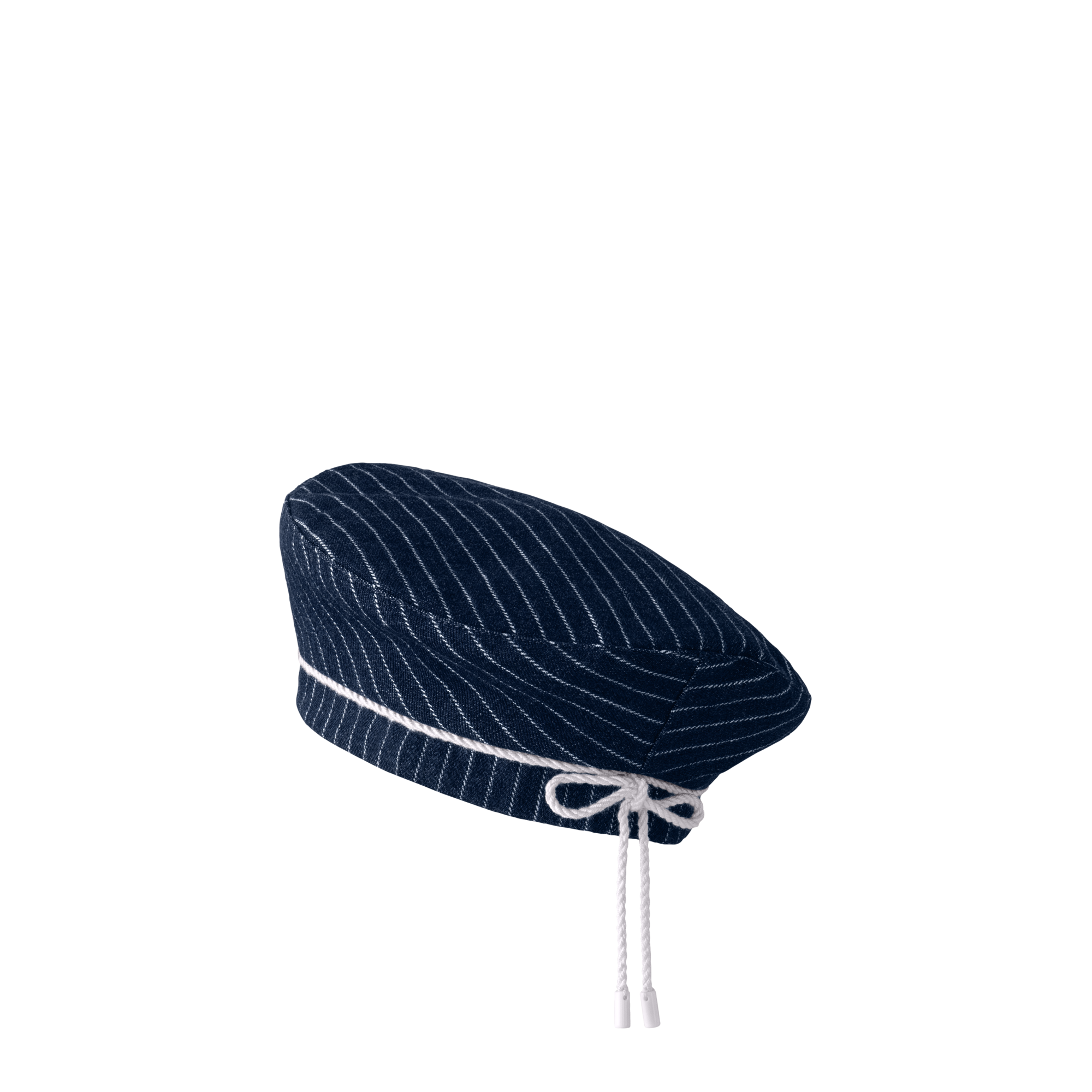 Mũ Denim Stripes Beret . in Đồ Nam
