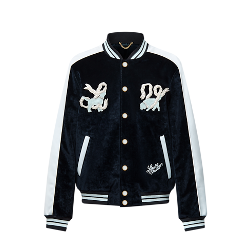 Áo Khoác Denim in Đồ Nam's Trang phục Áo khoác ngoài collections by Louis Vuitton (Thu phóng sản phẩm)