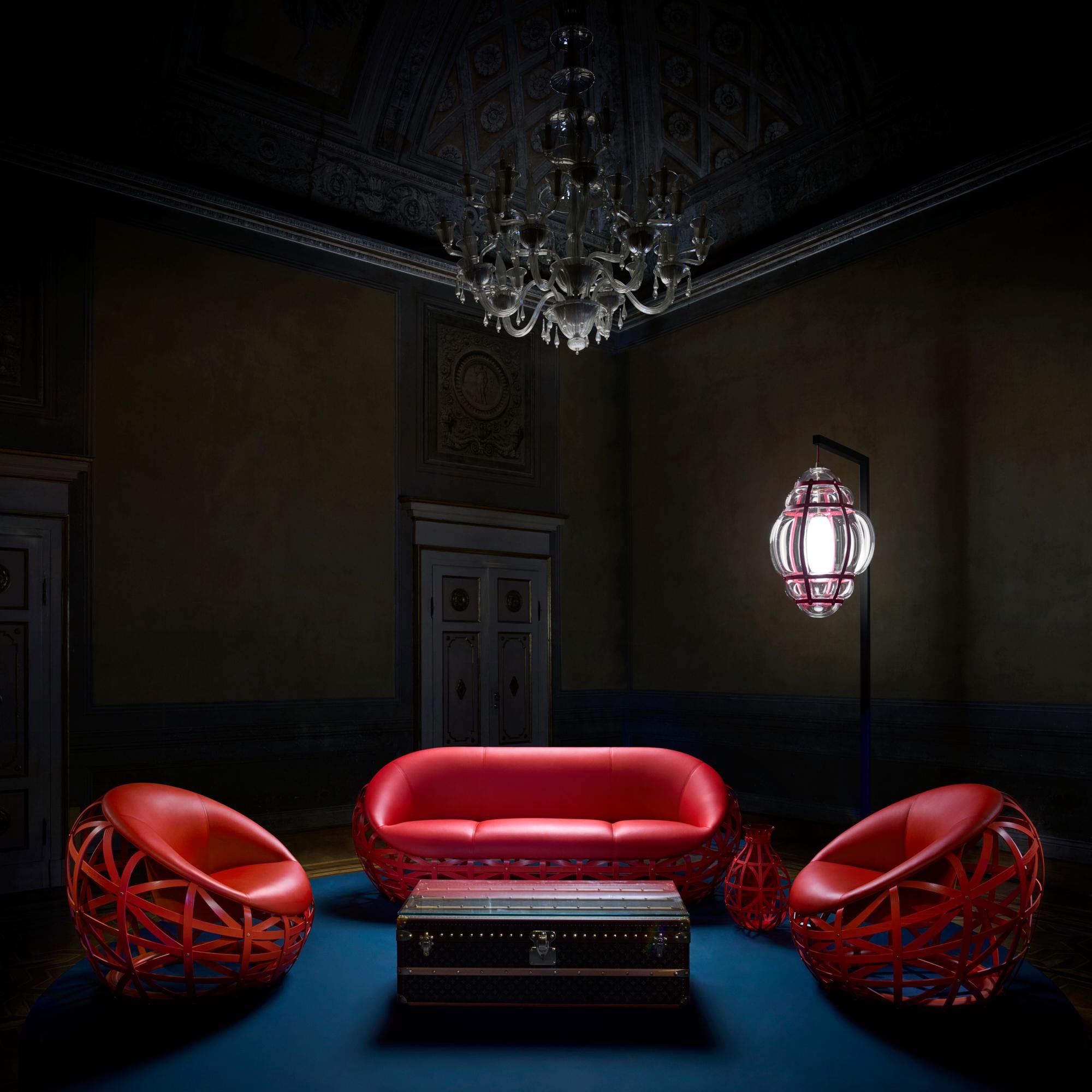 Ghế Diamond Armchair - Marcel Wanders Studio  in Rương, Phụ kiện du lịch và Trang trí nội thất