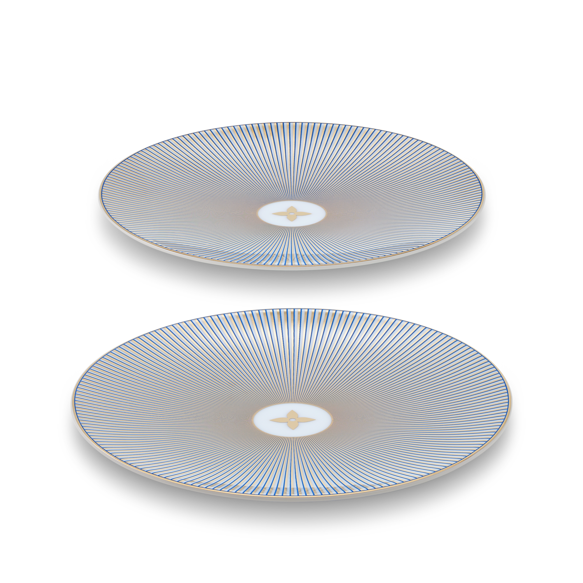 Bộ Đĩa Bánh Mì Dichroic - 2 Chiếc  in Rương, Phụ kiện du lịch và Trang trí nội thất