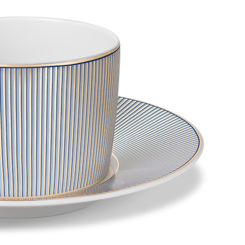 Bộ Tách Trà Và Đĩa Nhỏ Dichroic - 2 Bộ in Rương, Phụ kiện du lịch và Trang trí nội thất's Trang trí nội thất và Nghệ thuật không gian phòng ăn Nghệ thuật không gian phòng ăn collections by Louis Vuitton (Thu phóng sản phẩm)