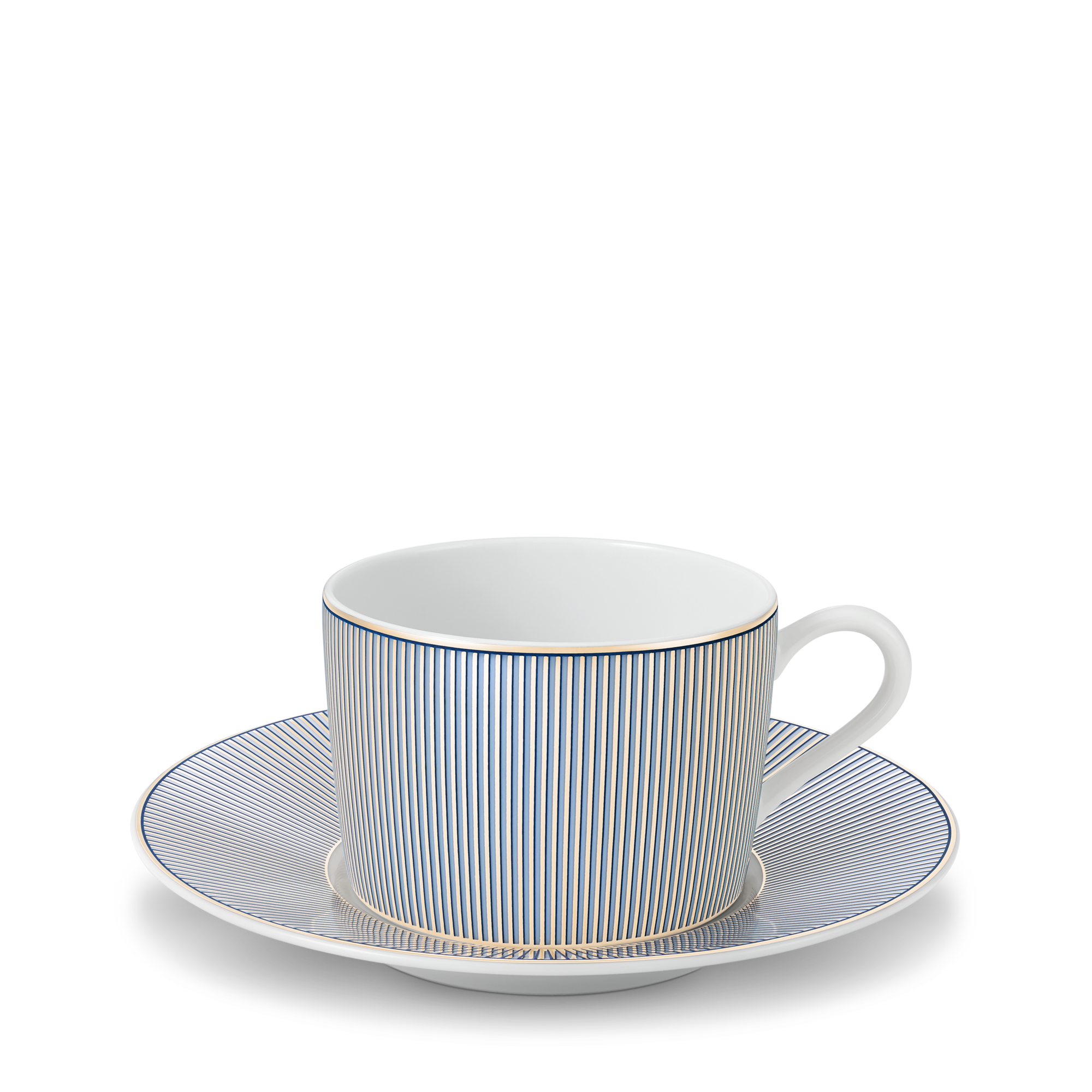 Bộ Tách Trà Và Đĩa Nhỏ Dichroic - 2 Bộ  in Rương, Phụ kiện du lịch và Trang trí nội thất