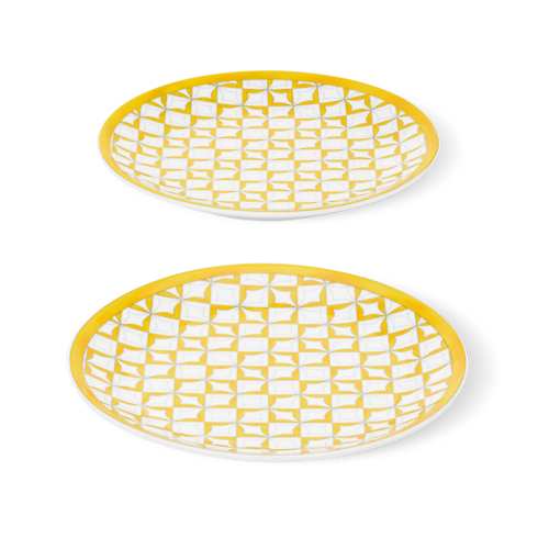 Bộ Đĩa Dolce Vita - 2 Chiếc in Rương, Phụ kiện du lịch và Trang trí nội thất's Trang trí nội thất và Nghệ thuật không gian phòng ăn Nghệ thuật không gian phòng ăn collections by Louis Vuitton (Thu phóng sản phẩm)