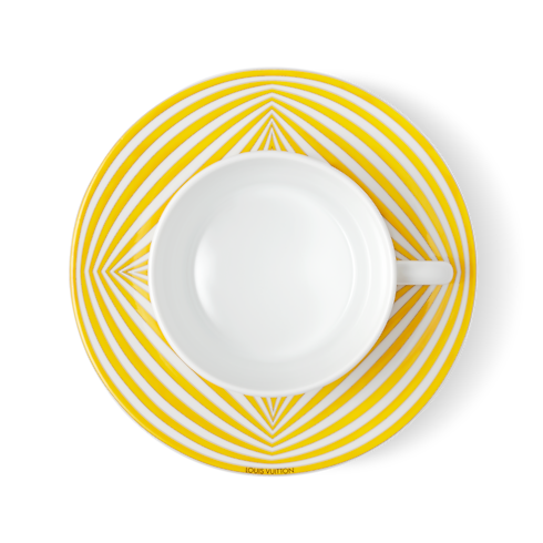 Bộ Tách Trà Và Đĩa Lót Dolce Vita - 2 Bộ in Rương, Phụ kiện du lịch và Trang trí nội thất's Trang trí nội thất và Nghệ thuật không gian phòng ăn Nghệ thuật không gian phòng ăn collections by Louis Vuitton (Thu phóng sản phẩm)