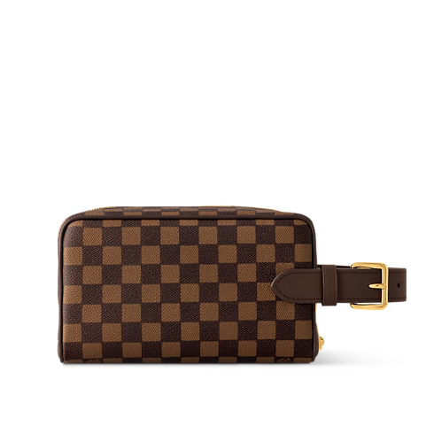 Túi Dopp Kit Damier Ebene in Đồ Nam's Du lịch Phụ kiện du lịch collections by Louis Vuitton (Thu phóng sản phẩm)