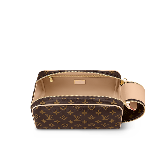 Túi Dopp Kit Toilet Pouch Monogram Canvas in Quà tặng và dịch vụ cá nhân hóa's Quà tặng cho Em bé } collections by Louis Vuitton (Thu phóng sản phẩm)