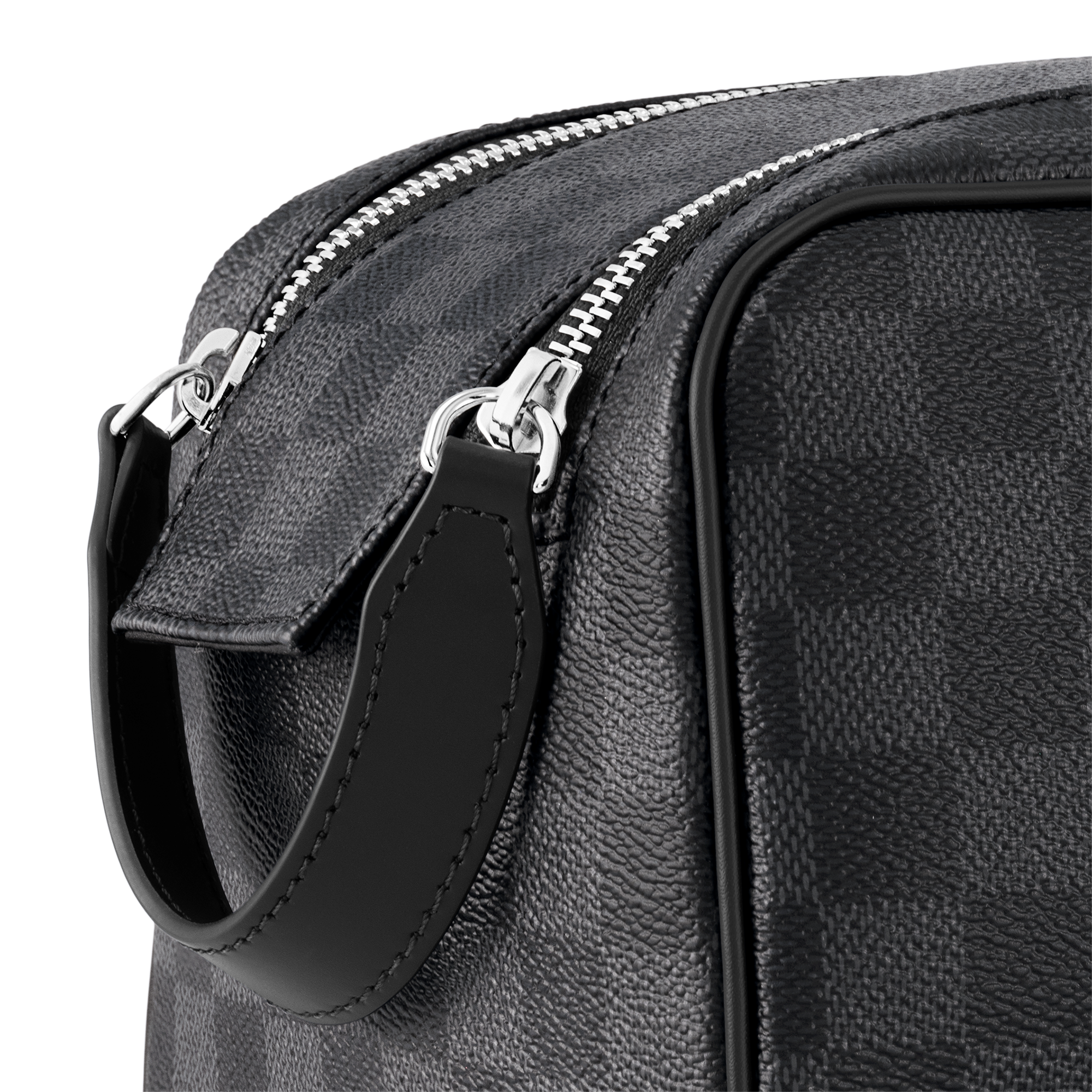 Túi Dopp Kit Toilet Pouch Damier Graphite Canvas in Đồ Nam