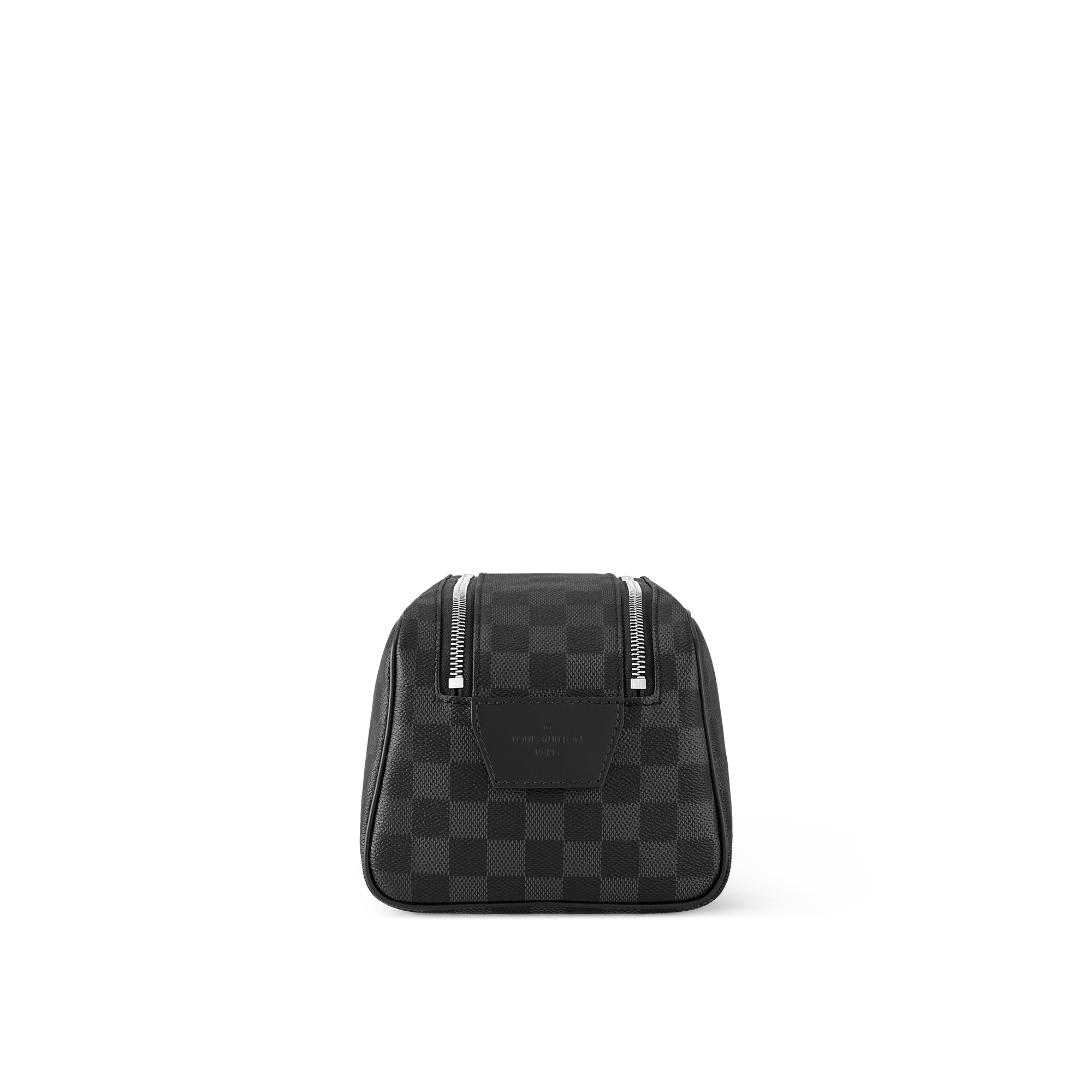 Túi Dopp Kit Toilet Pouch Damier Graphite Canvas in Đồ Nam