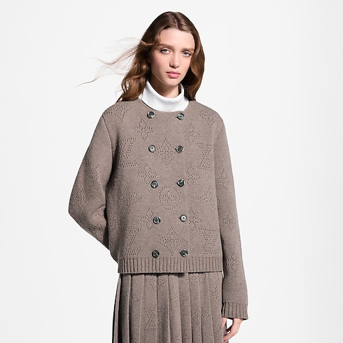 Áo Khoác Len in Đồ Nữ's Trang phục Đồ dệt kim collections by Louis Vuitton (Thu phóng sản phẩm)