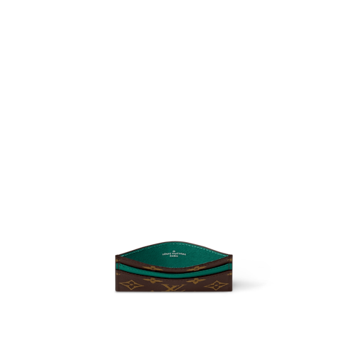 Ví Đựng Thẻ Double Monogram Macassar Canvas in Đồ Nữ's Túi ví đa năng và Phụ kiện bằng da Mới nhất collections by Louis Vuitton (Thu phóng sản phẩm)