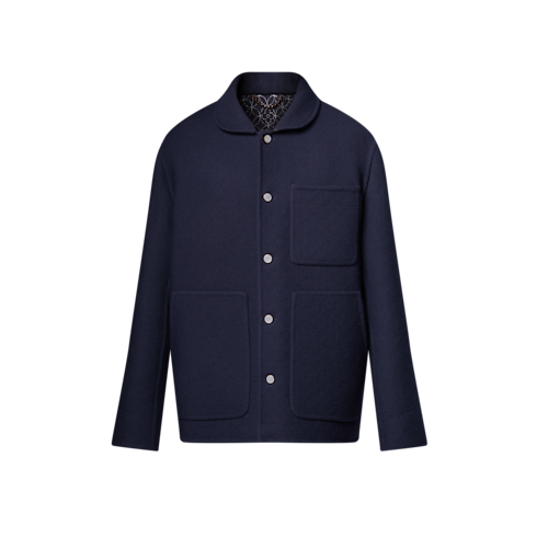 Áo Khoác in Đồ Nam's Trang phục Áo khoác ngoài collections by Louis Vuitton (Thu phóng sản phẩm)