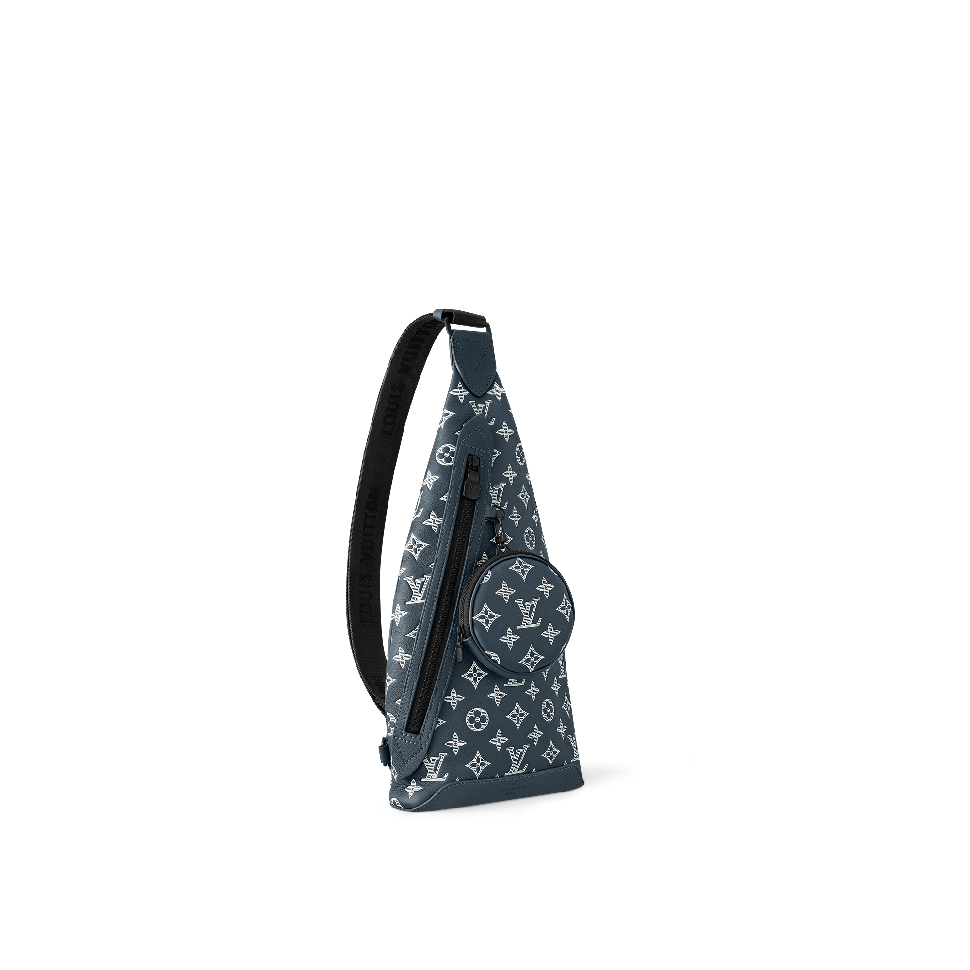 Túi Đeo Chéo Duo Monogram Shadow Leather in Đồ Nam