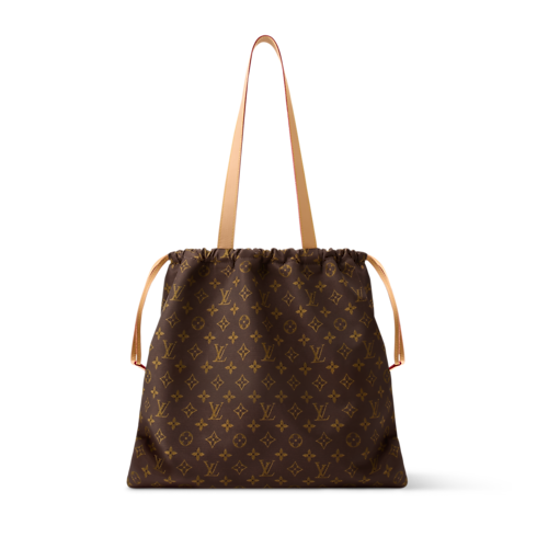 Túi Dust Bag Tote Louis Vuitton Silk Tech back view