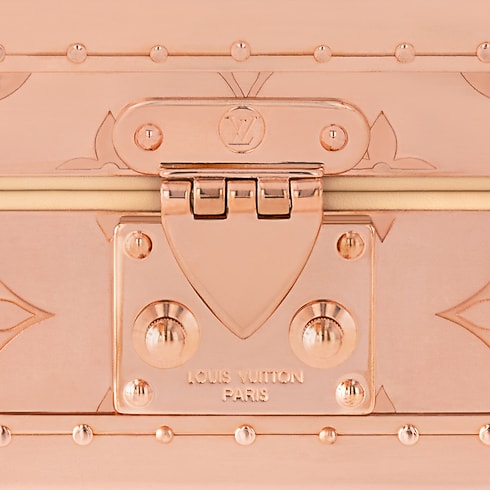 Rương Đựng Trang Sức Ecrin Cuivre Túi da chất lượng cao in Les Extraordinaires's Rương Thiết kế theo mùa collections by Louis Vuitton (Thu phóng sản phẩm)