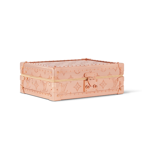 Rương Đựng Trang Sức Ecrin Cuivre Túi da chất lượng cao in Les Extraordinaires's Rương Thiết kế theo mùa collections by Louis Vuitton (Thu phóng sản phẩm)