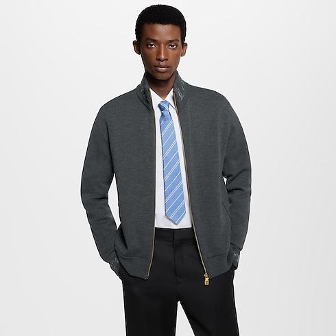 Cà Vạt Ecu Stripes . in Đồ Nam's Phụ kiện Cà vạt và Khăn cài túi ngực collections by Louis Vuitton (Thu phóng sản phẩm)