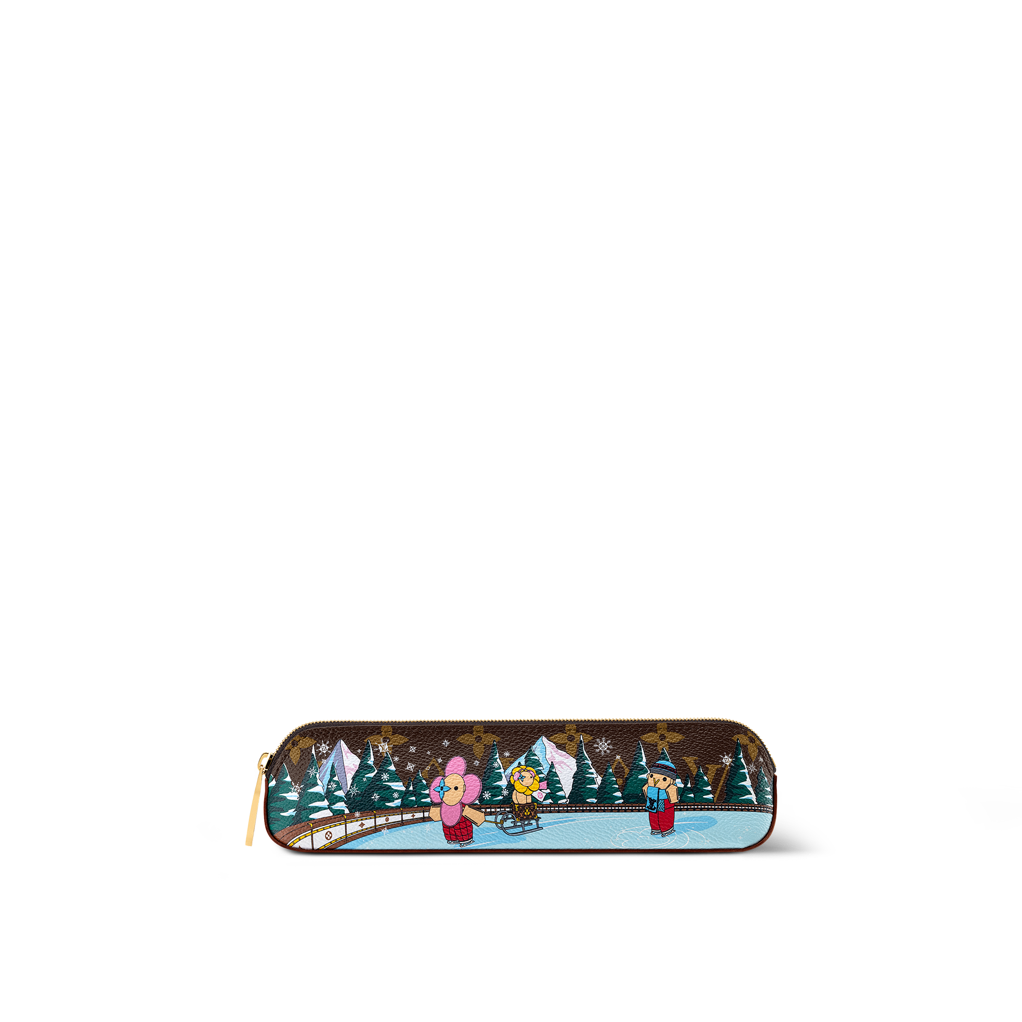 Túi Đựng Bút Elizabeth - Phiên Bản Ice Skating Xmas  in Rương, Phụ kiện du lịch và Trang trí nội thất