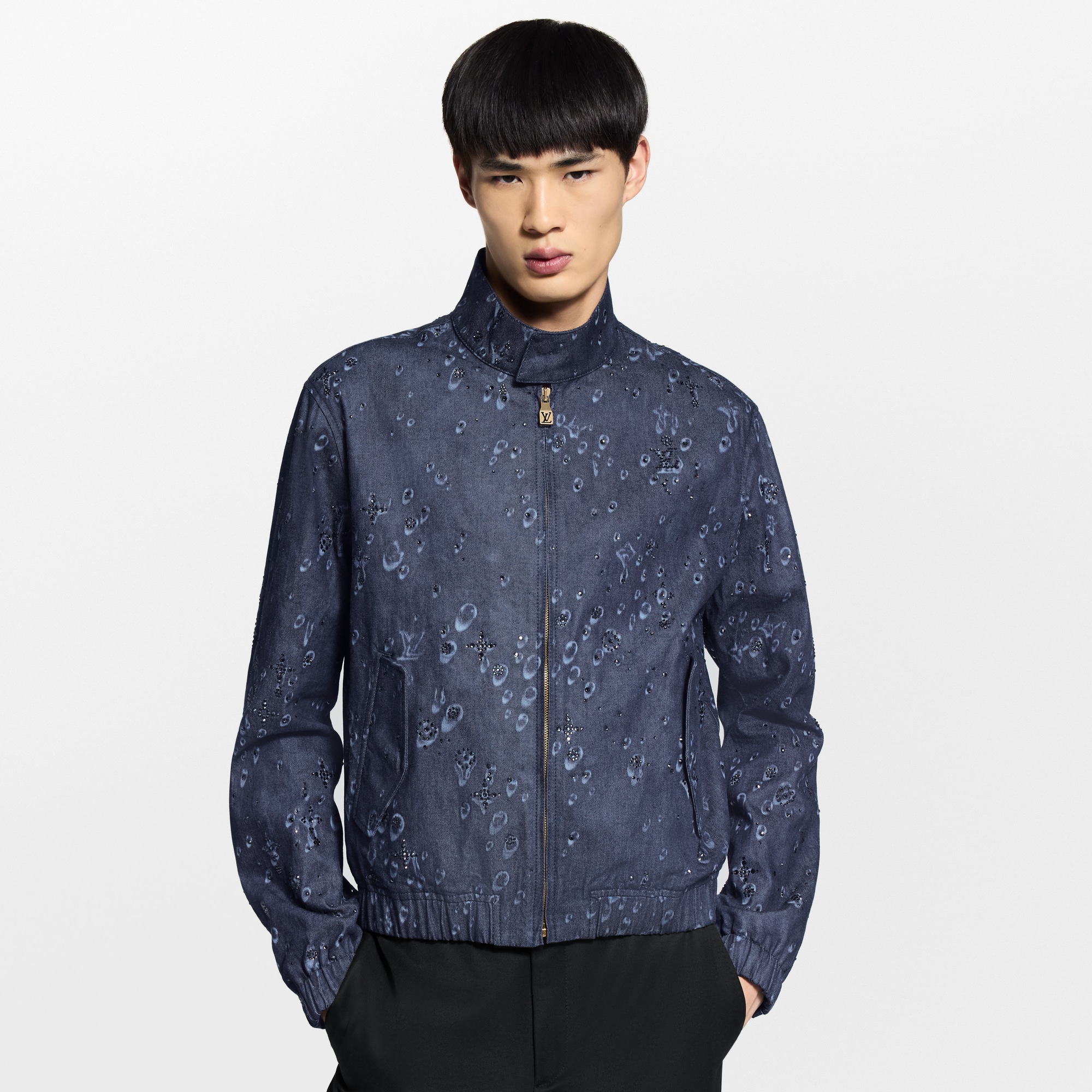 Áo Khoác Denim Harrington  in Đồ Nam