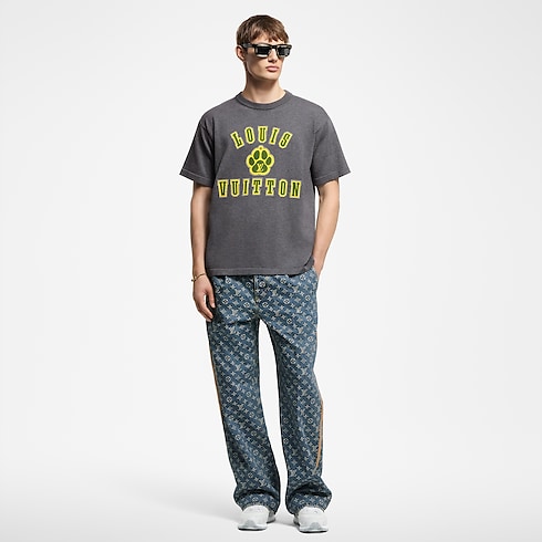 Áo Dệt Kim in Đồ Nam's Trang phục Tất cả Trang phục collections by Louis Vuitton (Thu phóng sản phẩm)