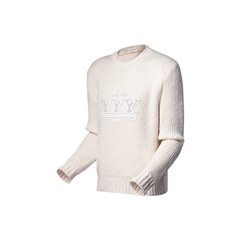 Áo Dệt Kim in Đồ Nam's Trang phục Tất cả Trang phục collections by Louis Vuitton (Thu phóng sản phẩm)